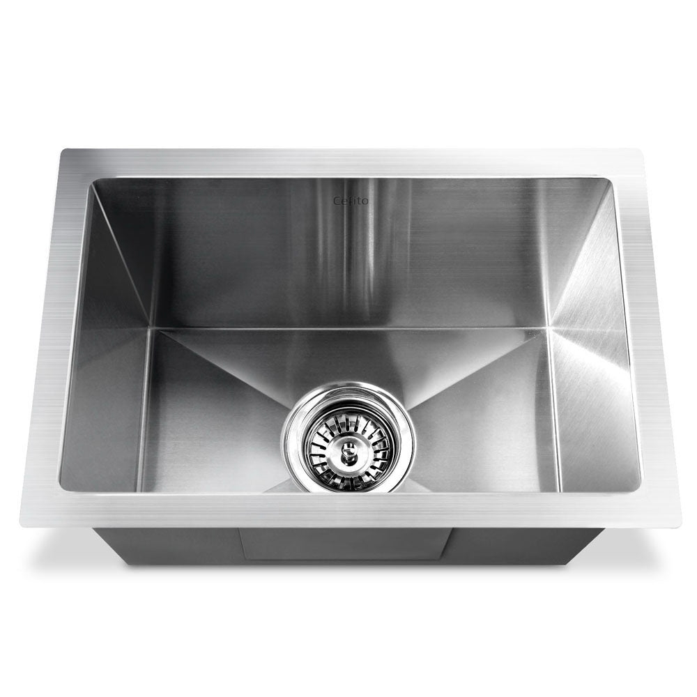 Cefito Stainless Steel Kitchen Sink Silver 30cm x 45cm