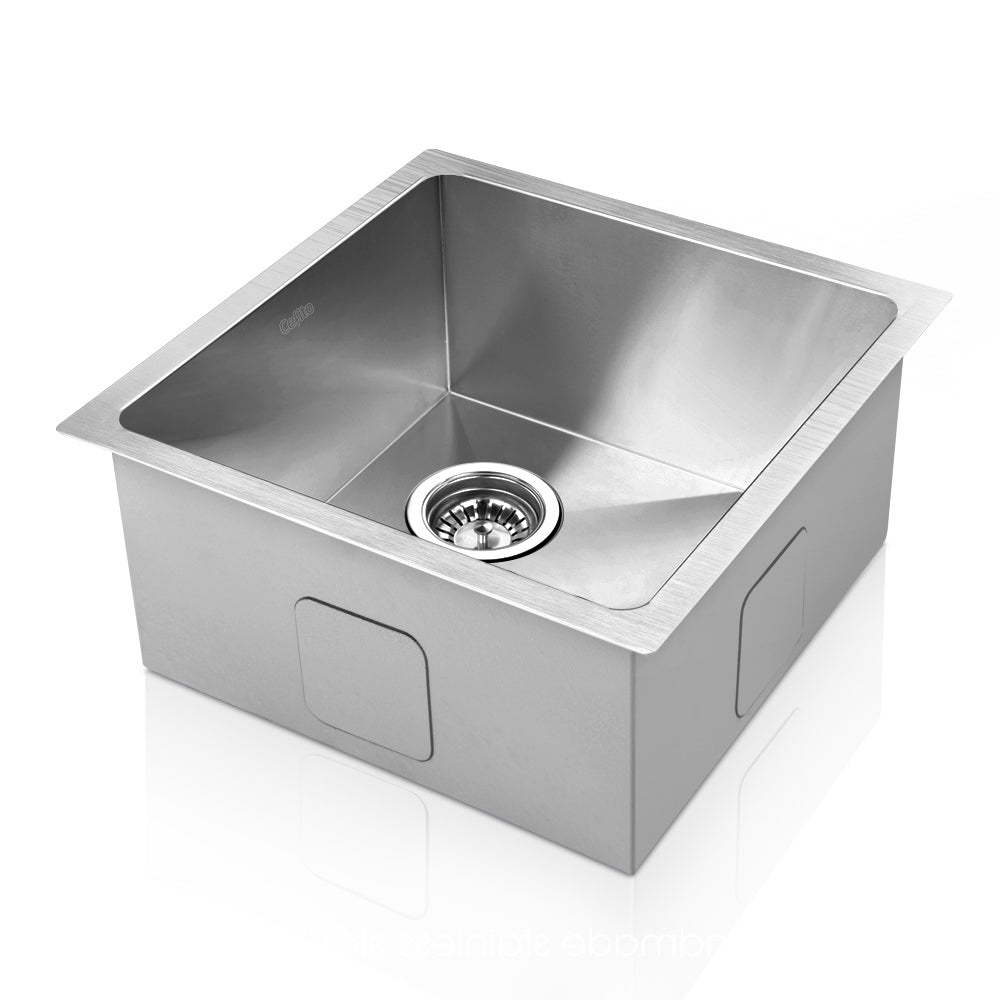 Cefito Stainless Steel Kitchen Sink Silver 51cm x 45cm