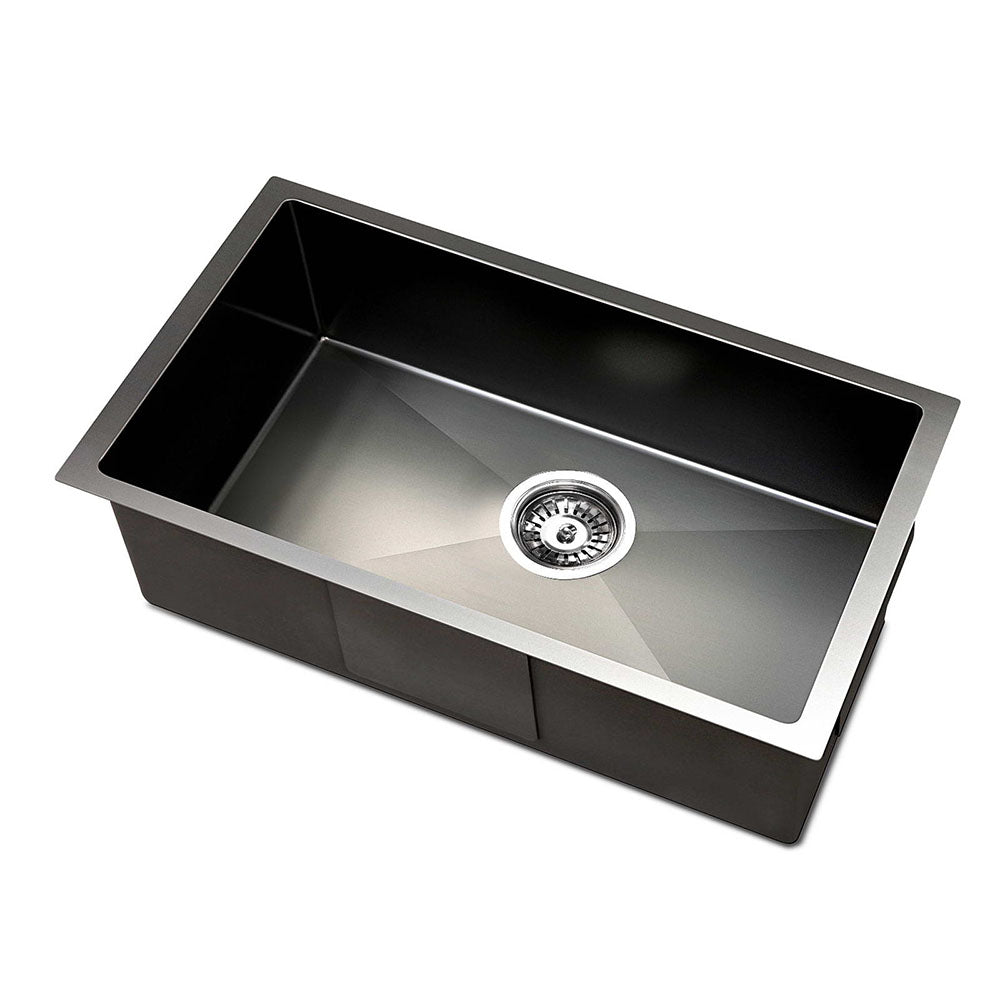 Cefito Stainless Steel Kitchen Sink Black 30cm x 45cm