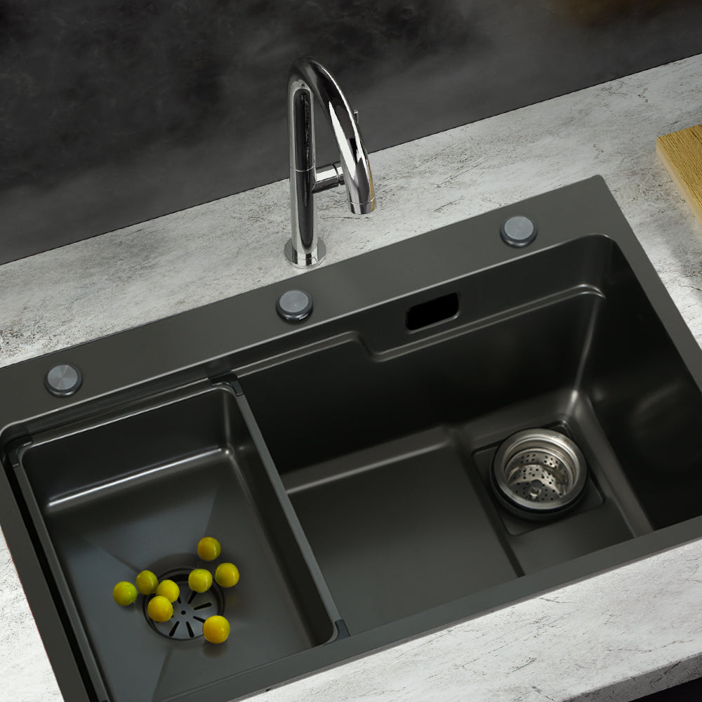 Cefito Stainless Steel Kitchen Sink Basin 750X450MM
