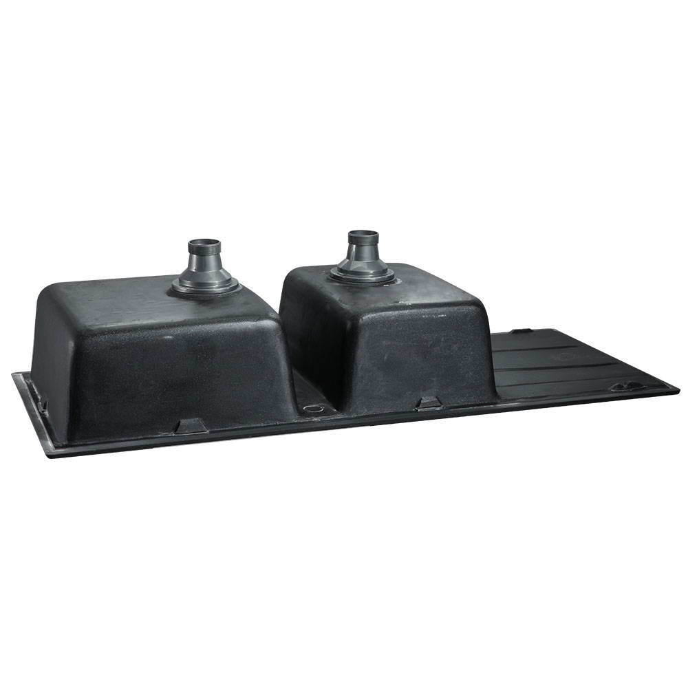 Cefito Granite Kitchen Sink Black 1160X500mm