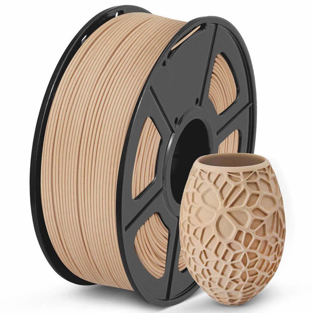 PLA 3d Printer Filament - 1kg 1.75mm - Wood