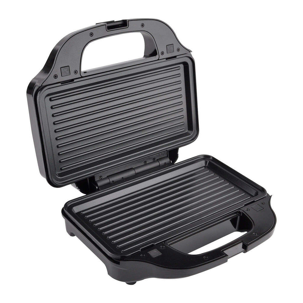 Healthy Choice Sandwich Press w/ 3 Interchangeable Plates Incl Toasties &amp; Waffles