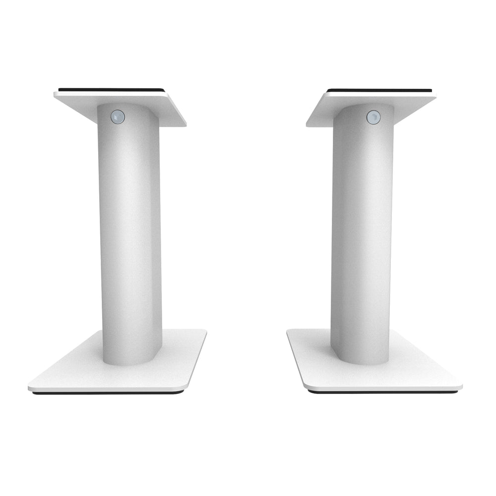 Kanto SP9W 9&quot; Tall Universal Desktop Speaker Stand - Pair, White