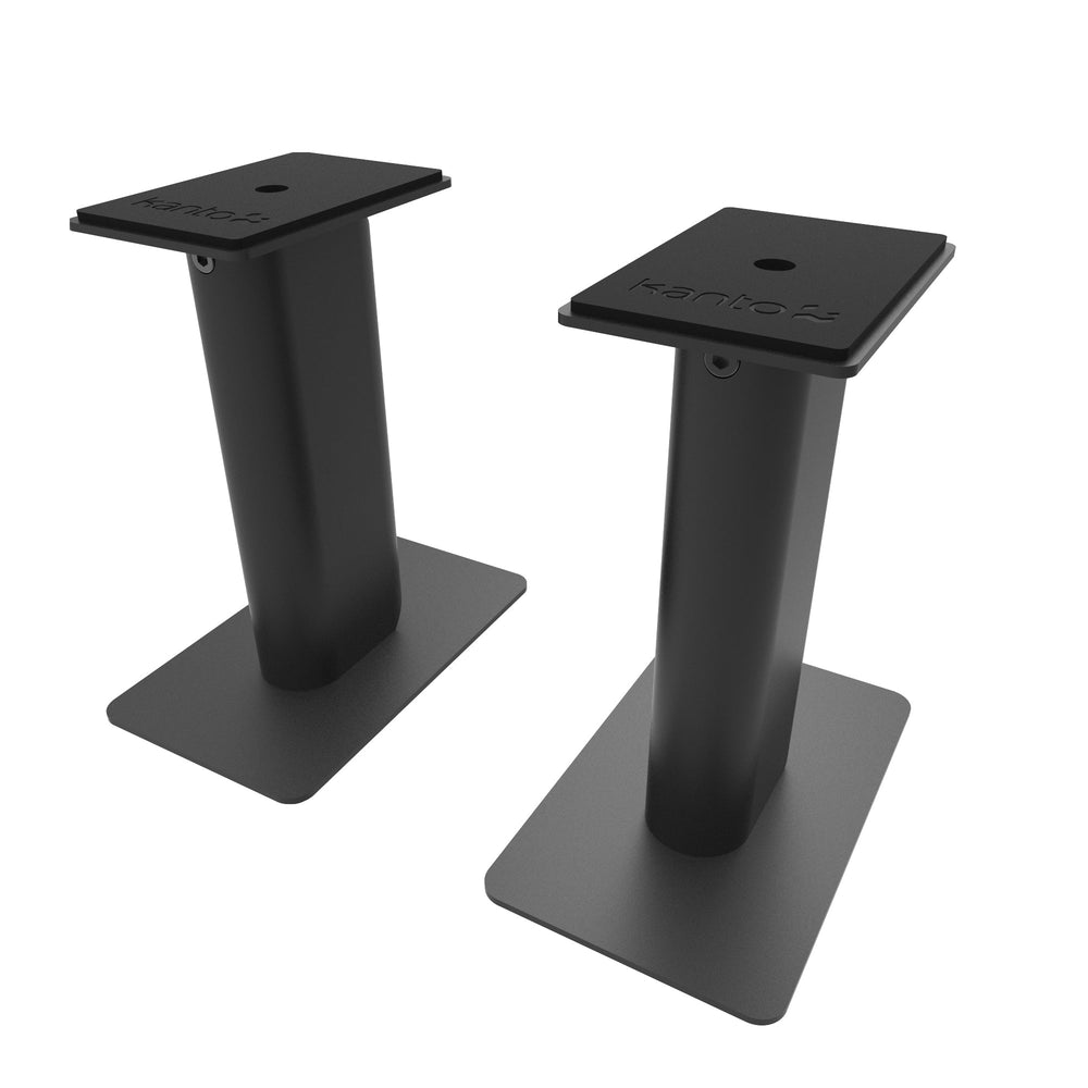 Kanto SP9 9&quot; Tall Universal Desktop Speaker Stand - Pair, Black