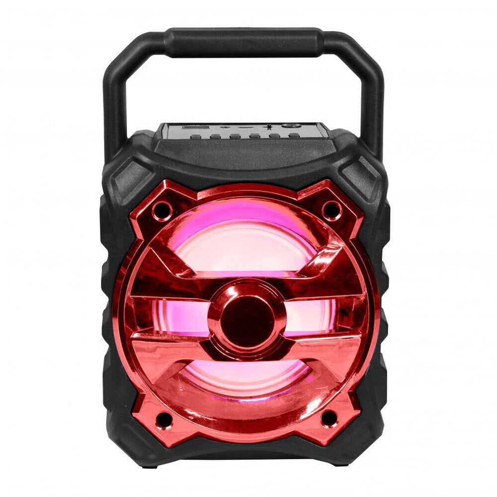 Laser Bluetooth Mini Party Speaker - Red