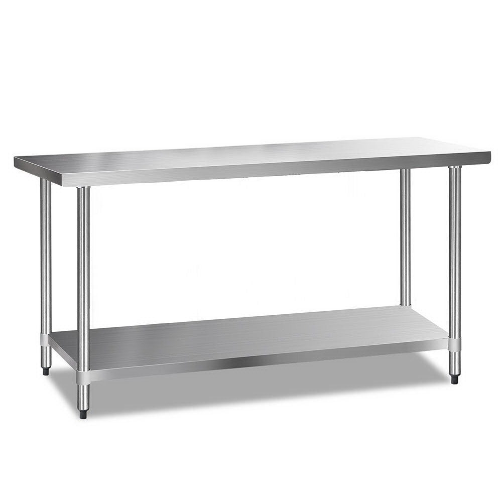 Cefito 430 Stainless Steel Kitchen Benches 182.9cmx61cm