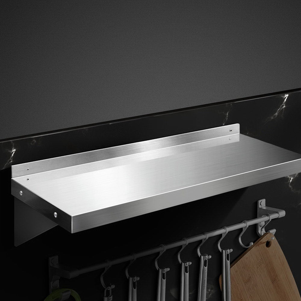 Cefito Stainless Steel Wall Shelf 900mm
