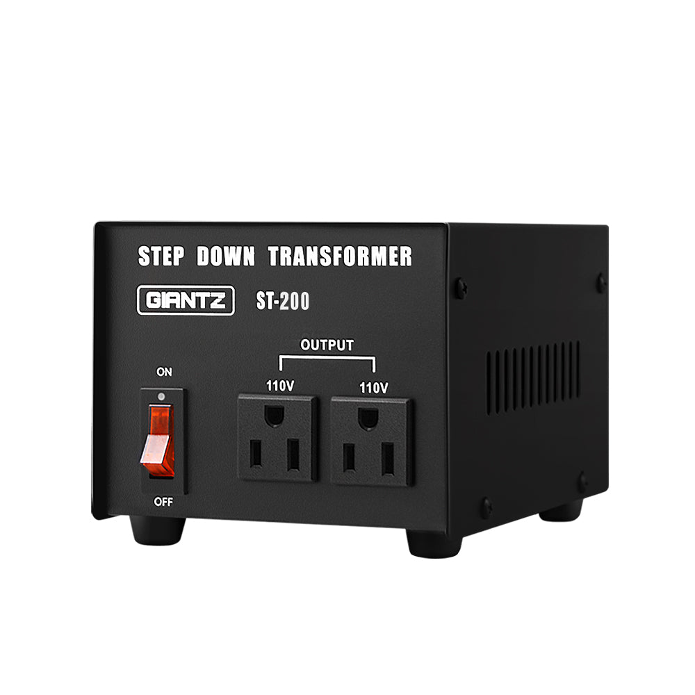 Giantz 200W 240V-110V Stepdown Voltage Converter AU-US