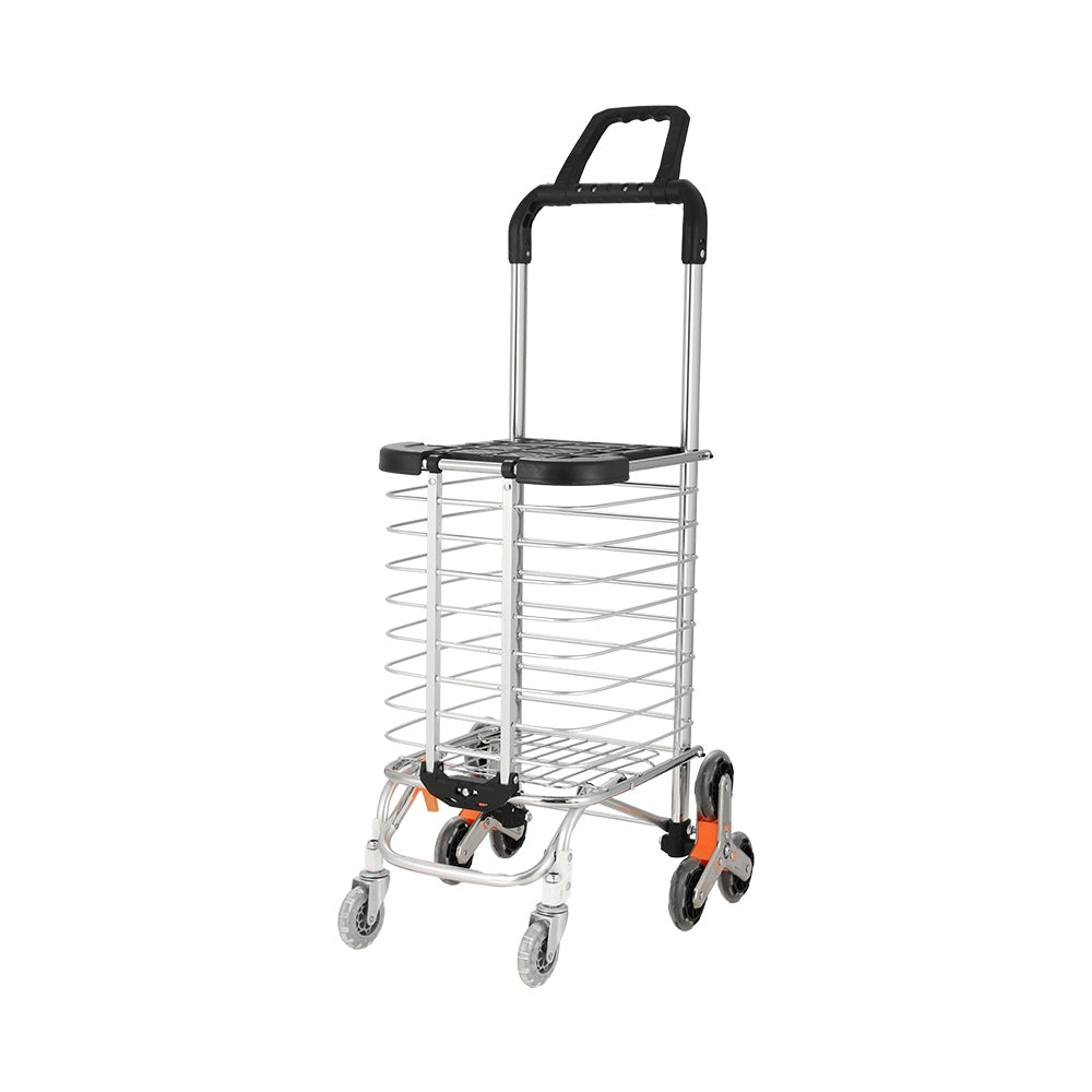 Emajin Foldable Shopping Cart Trolley 35L