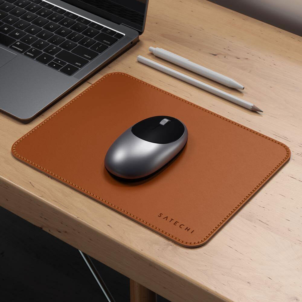 Satechi Eco Leather Mouse Pad - Brown