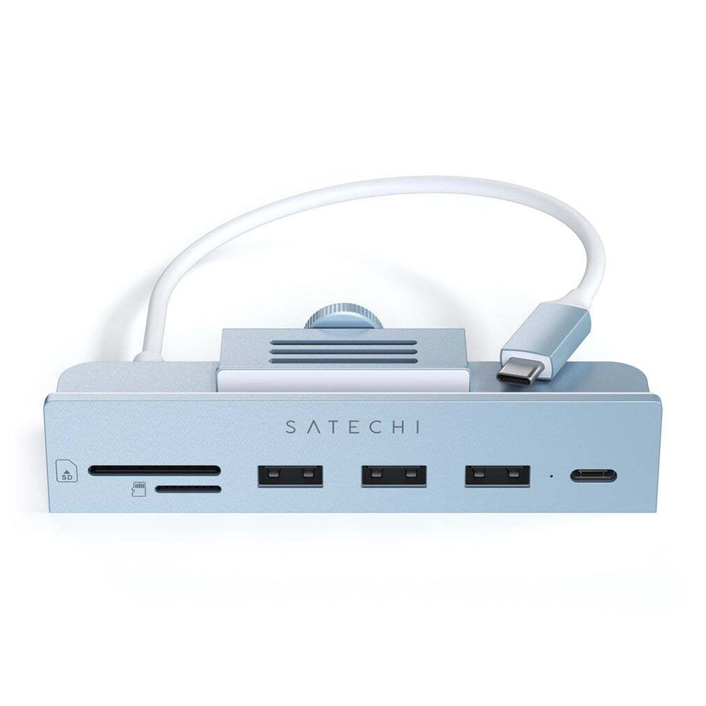 Satechi USB-C Clamp Hub For 24&quot; iMac Blue