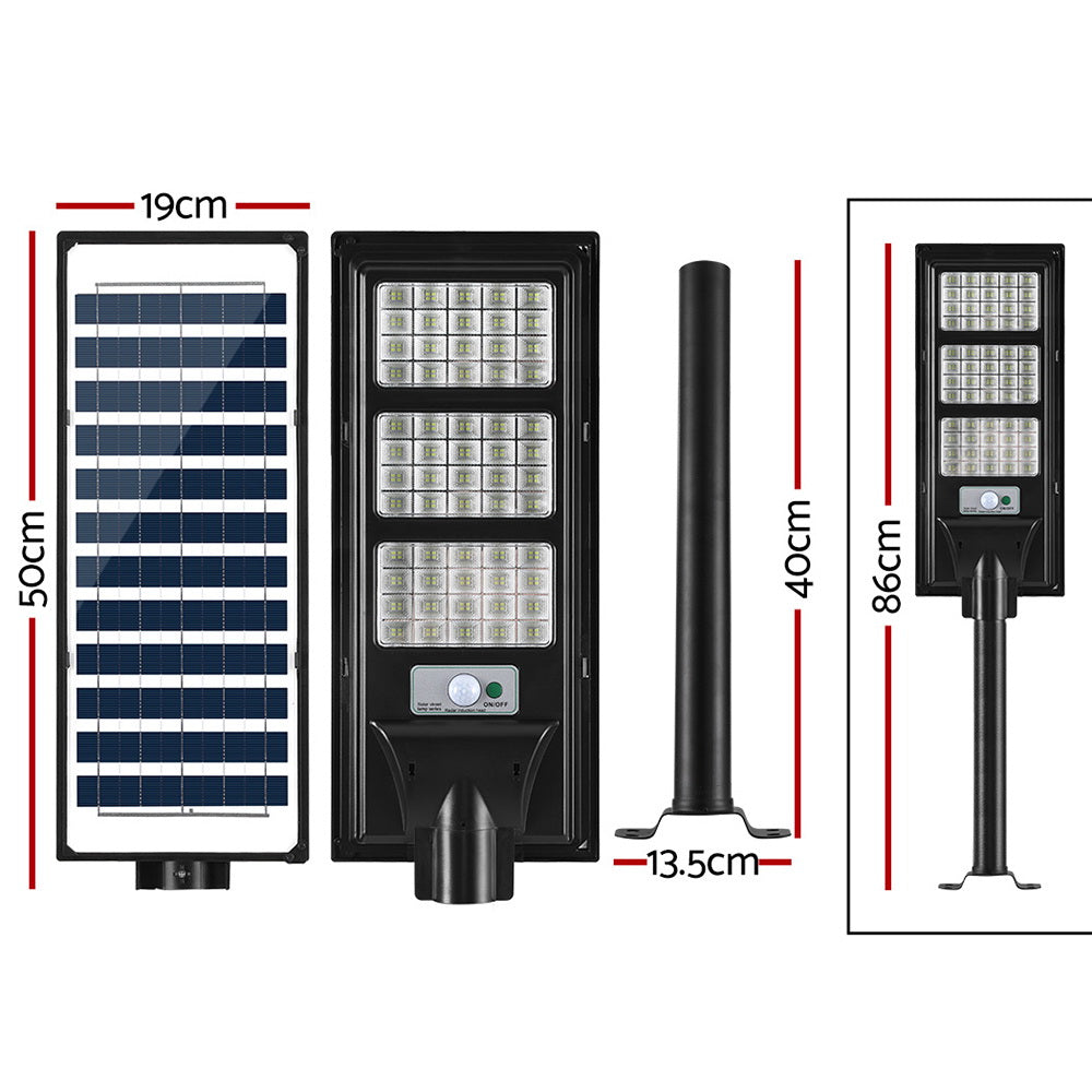 Leier 240 LED Solar Street Light Motion Sensor