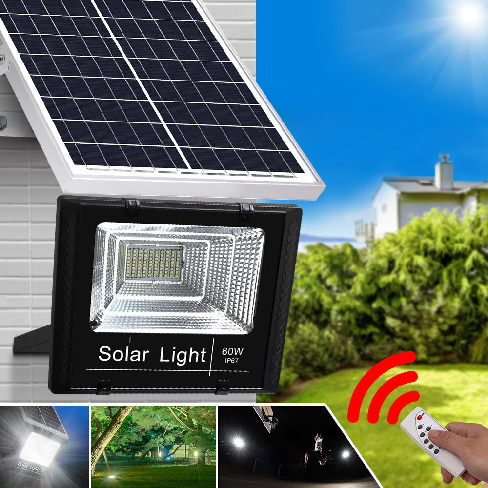 Leier LED Solar Lights Street Flood Light 60W