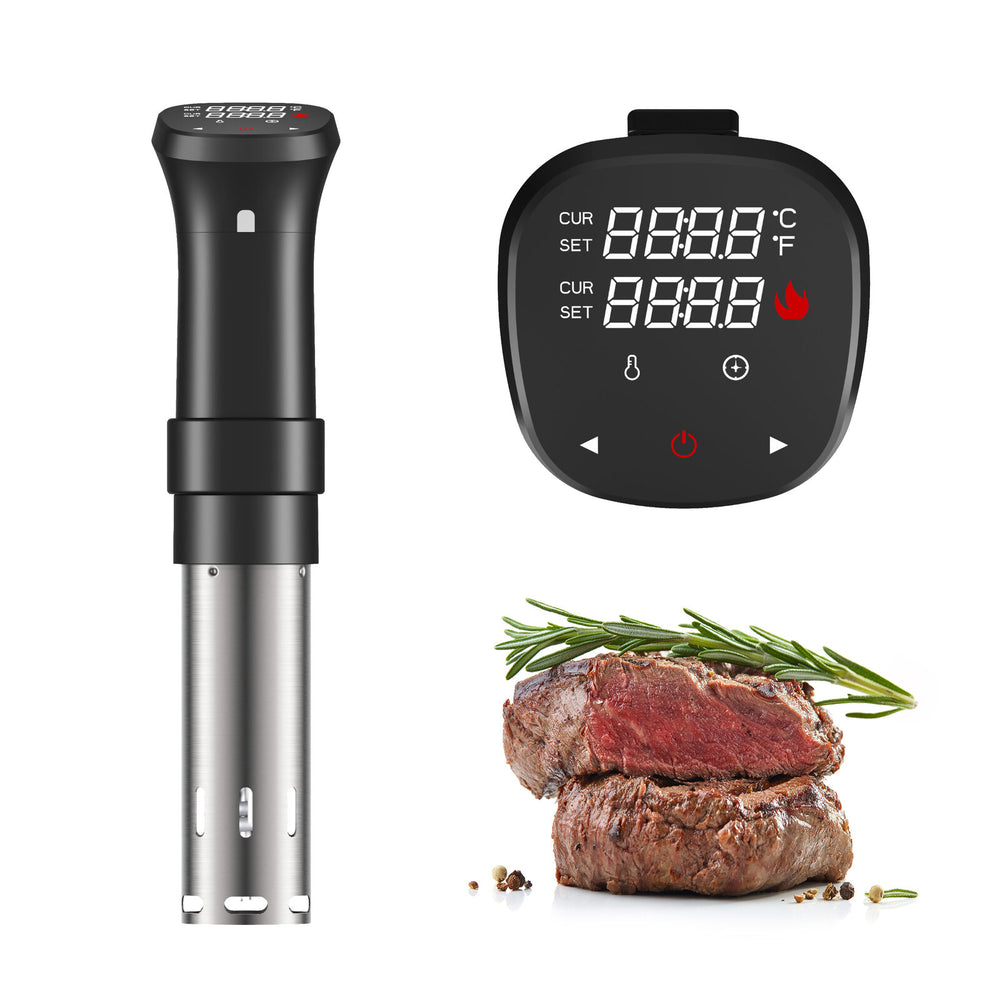 Healthy Choice Sous Vide Precision Cooker with Touchscreen Display, WiFi app control 1100W