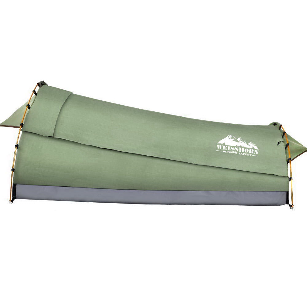 Weisshorn Double Swag Camping Tent - Celadon
