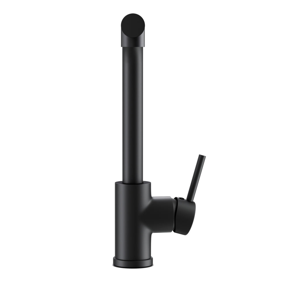 Kitchen Mixer Tap Pull Out Rectangle Black