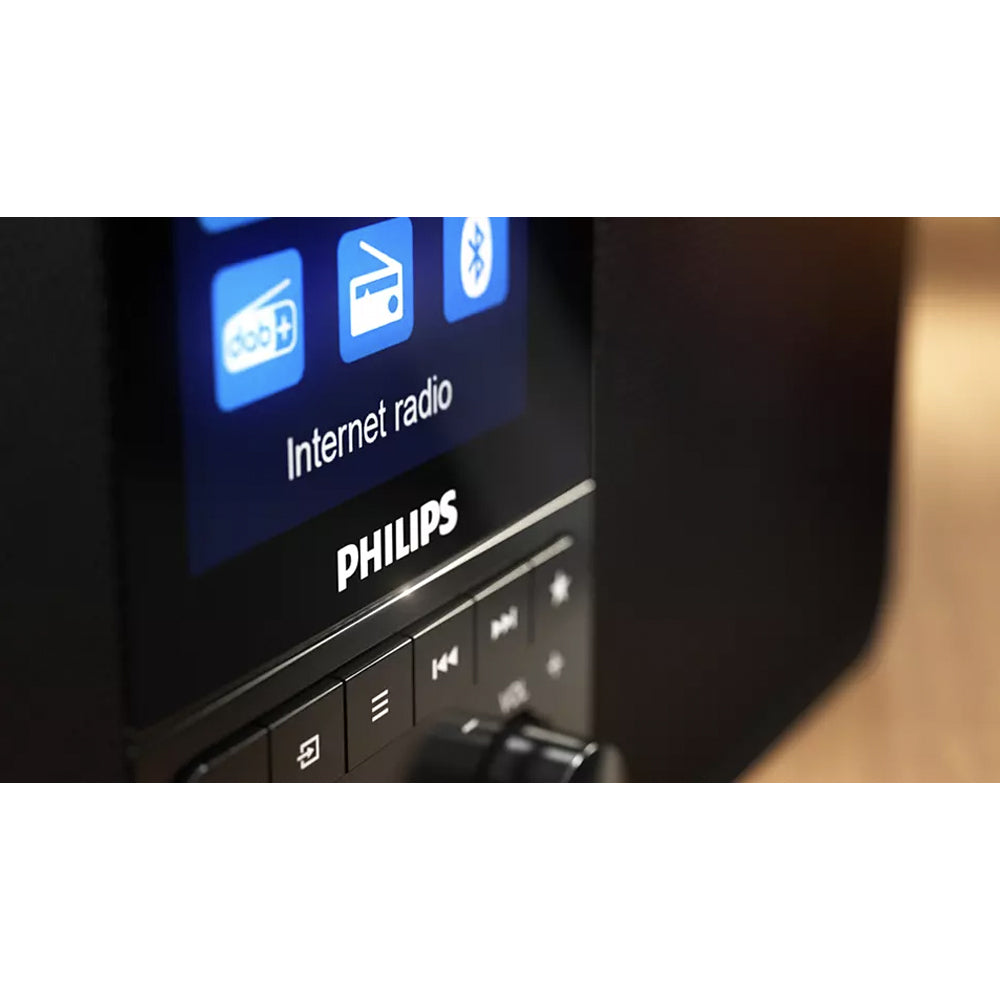 Philips DAB+ Bluetooth Internet Radio w/Wireless QI Phone Charger