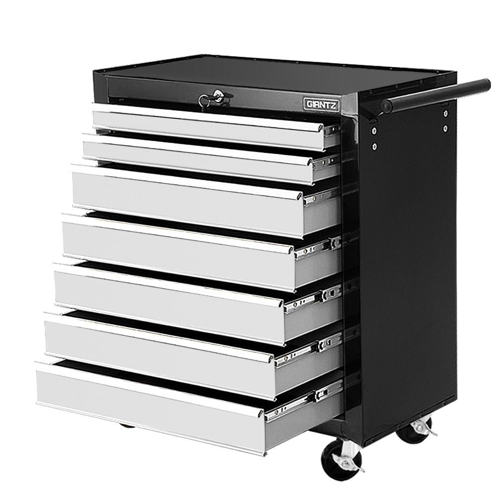 Giantz Chest Trolley 7 Drawers Toolbox Cart Storage Set