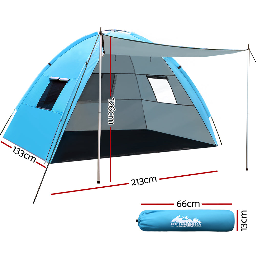 Weisshorn Camping 2-4 Person Beach Tent