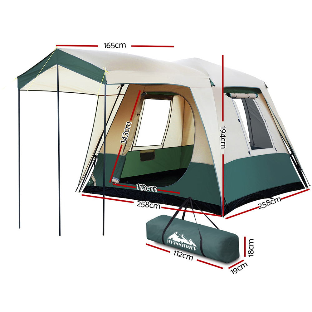 Weisshorn Instant Up 4 Person Camping Tent