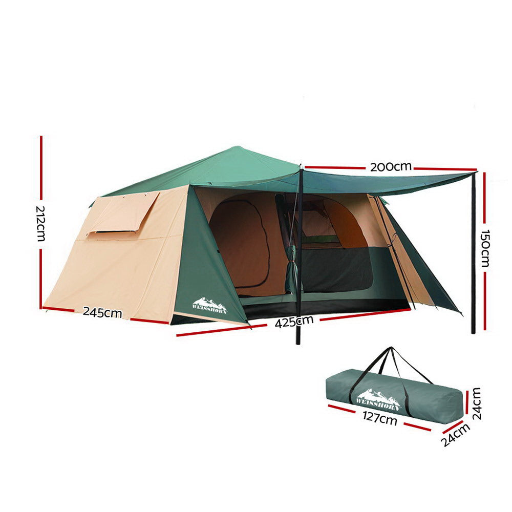 Weisshorn Instant Up 8 Person Camping Tent