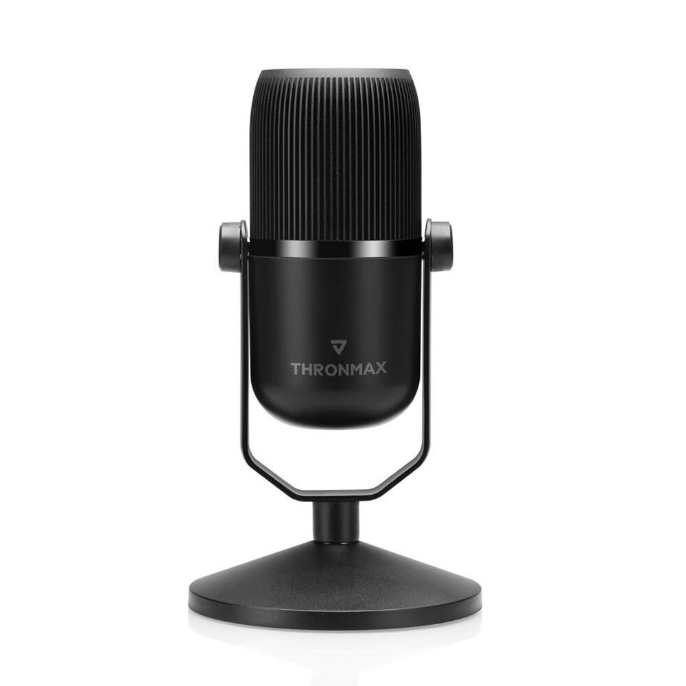 Thronmax Mdrill Zero 48kHz Professional USB Streaming Microphone - Jet Black