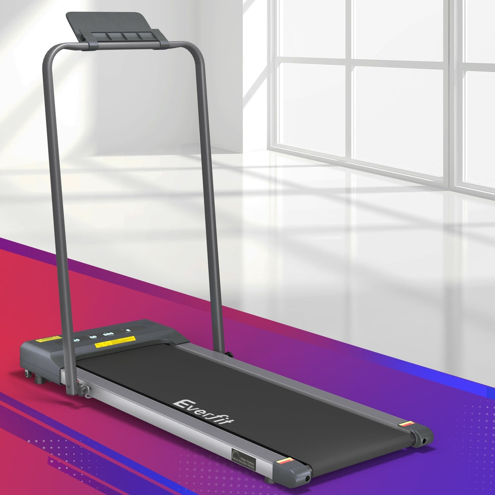 Everfit Foldable Electric Treadmill 380mm Grey