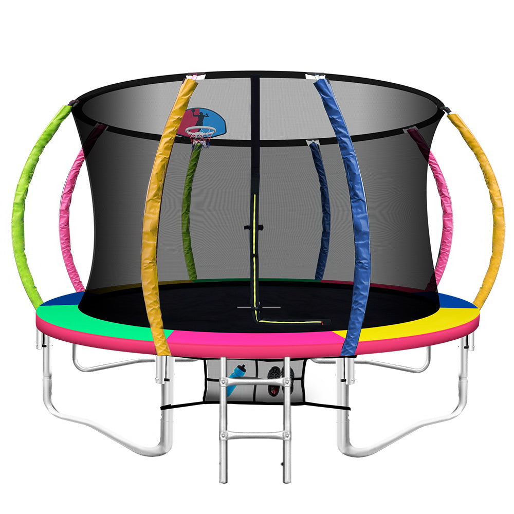 Everfit 12FT Trampoline With Basketball Set