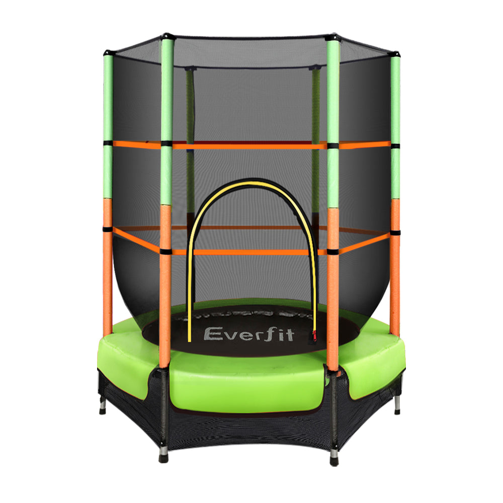 Everfit Kids Trampoline with Safety Net - 4.5ft