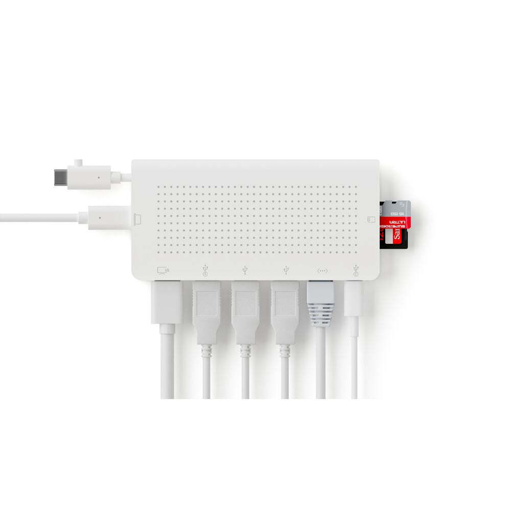 Twelve South StayGo USB-C Multiport Hub (White)