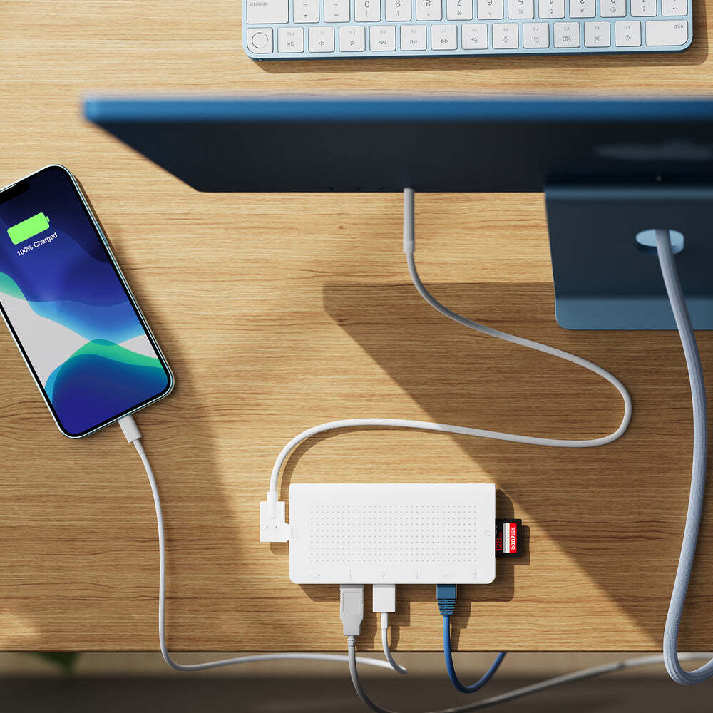 Twelve South StayGo USB-C Multiport Hub (White)