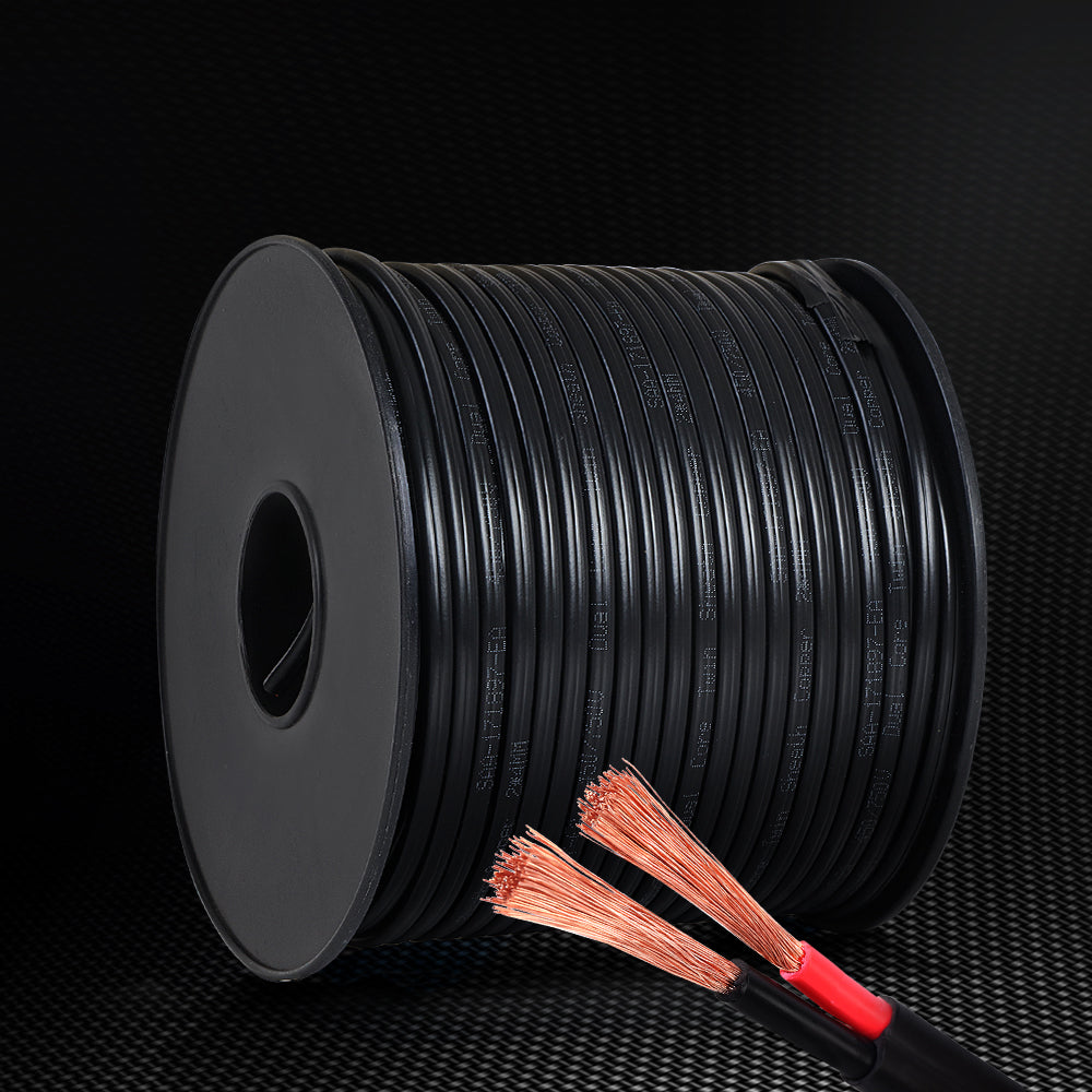 3MM Twin Core Wire Electrical Cable Extension 100M Car 450V