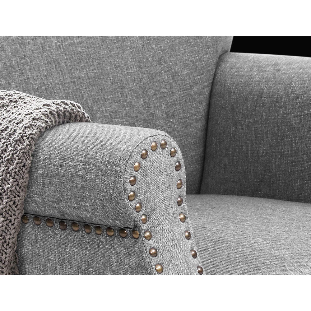 Artiss Oliver Armchair Grey