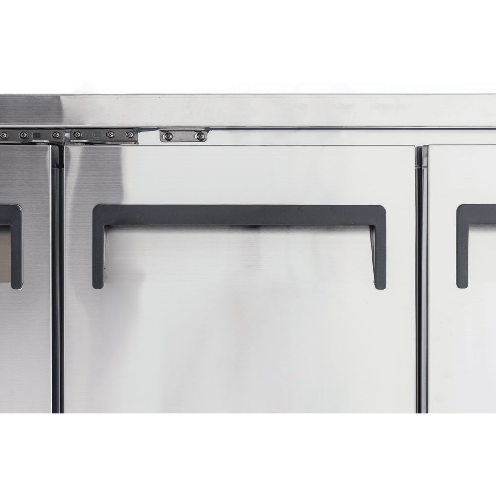 Exquisite SSF260H Two Solid Doors Underbench Storage Commercial Freezers Slimline 260 Litre
