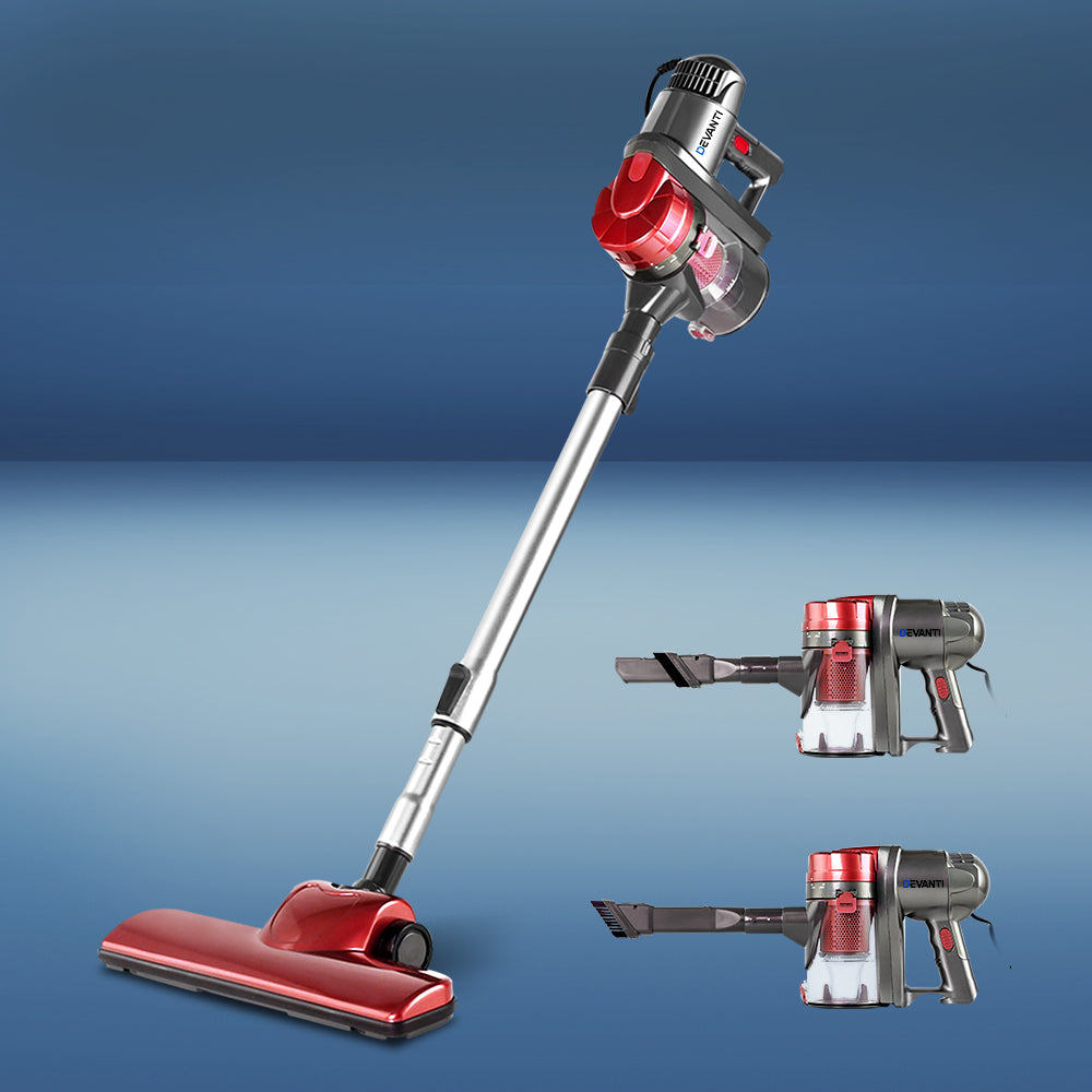 Devanti Handhelp Vacuum Cleaner Ultra Light Red