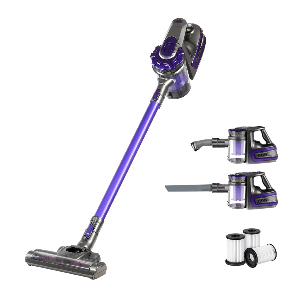 Devanti Handheld Vacuum Cleaner 2-Speed Purple