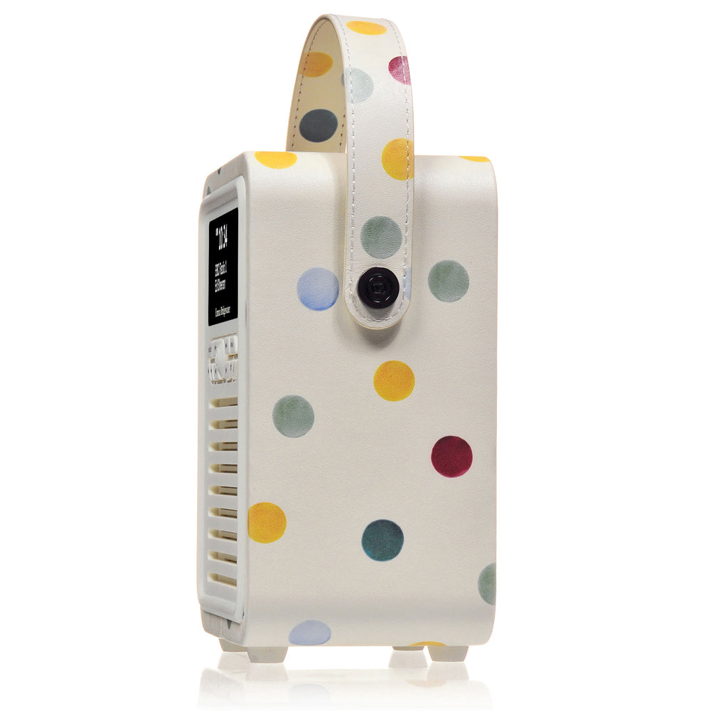 VQ Retro Mini DAB+ Digital FM Radio/Bluetooth Speaker Emma Bridgewater Polka Dot