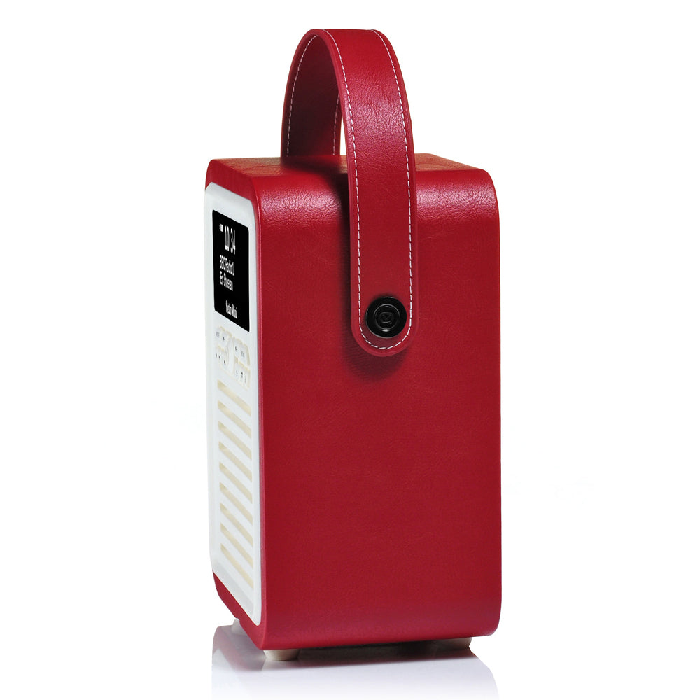 VQ Retro Mini DAB+ Digital FM Radio/Bluetooth Speaker Red
