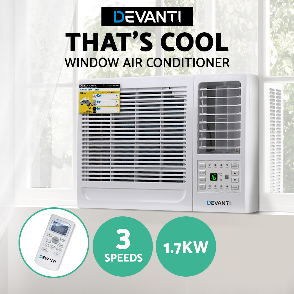 Devanti Window Air Conditioner 1.6kW