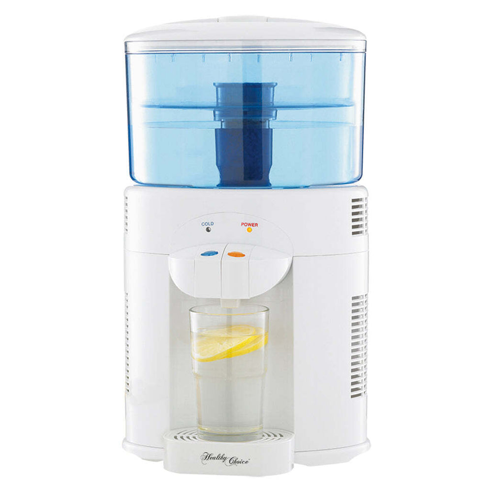 Healthy Choice Bench Top Water Filter &amp; Cooler (5L) Dual Taps