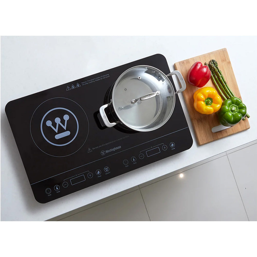 Westinghouse 2400W Twin Induction Cooker