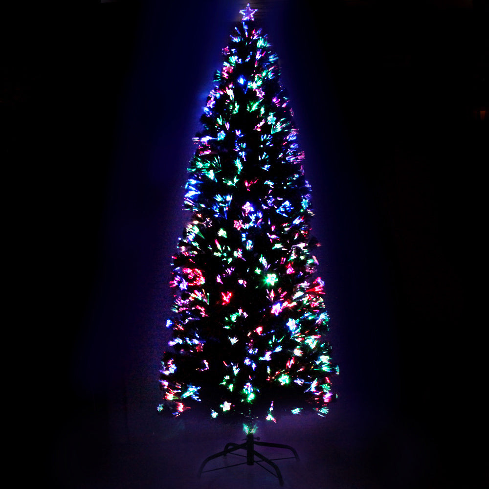 Jingle Jollys Christmas Tree 2.4M LED Multicolour