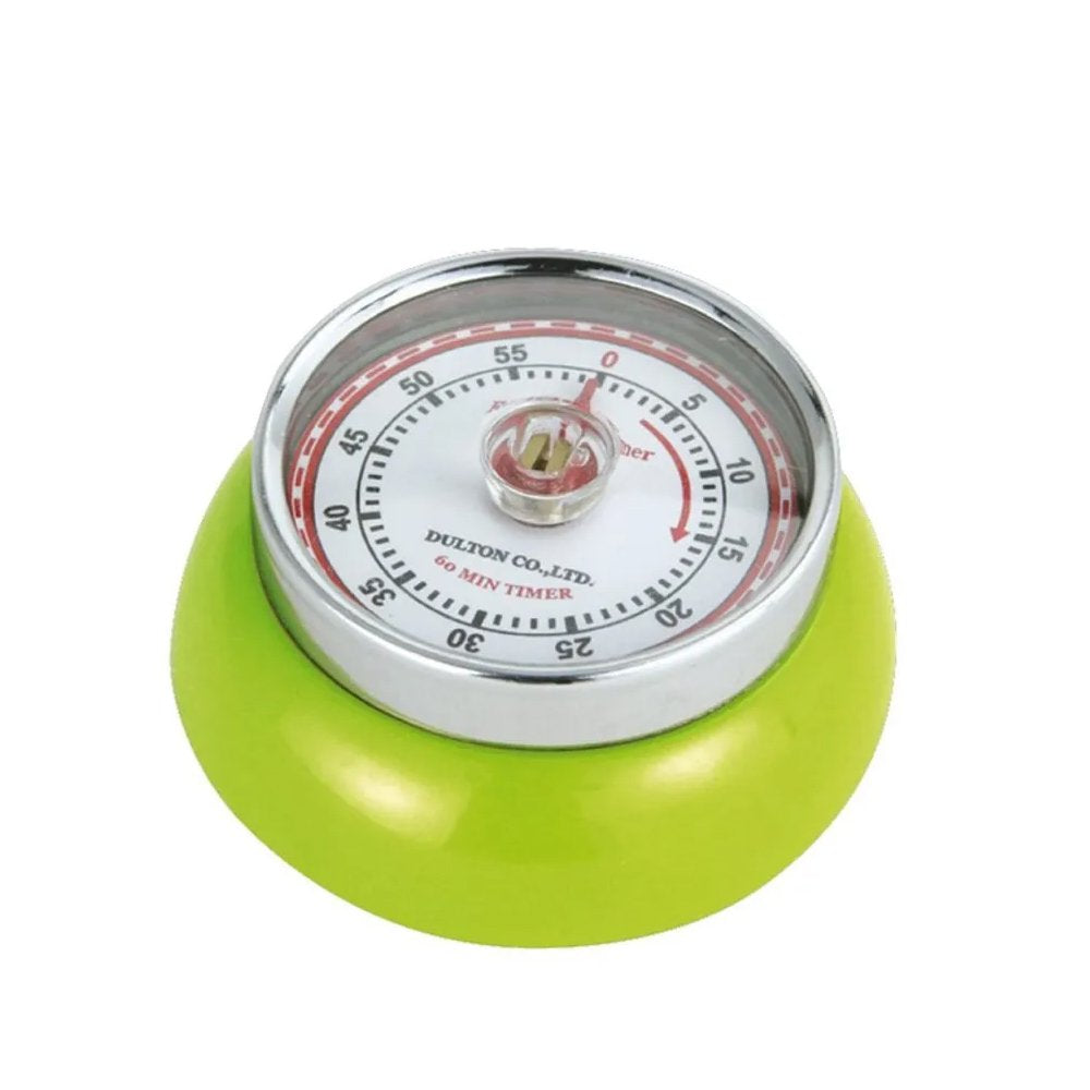 Zassenhaus SpeedKitchenTimer w/MagnetEnameledSteelKiwi 3x 7cm