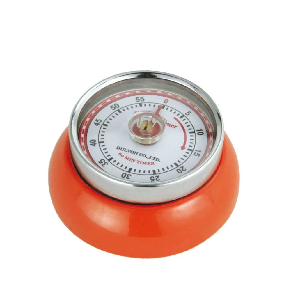 Zassenhaus SpeedKitchenTimer w/MagnetEnameledSteelOrange 3x 7cm