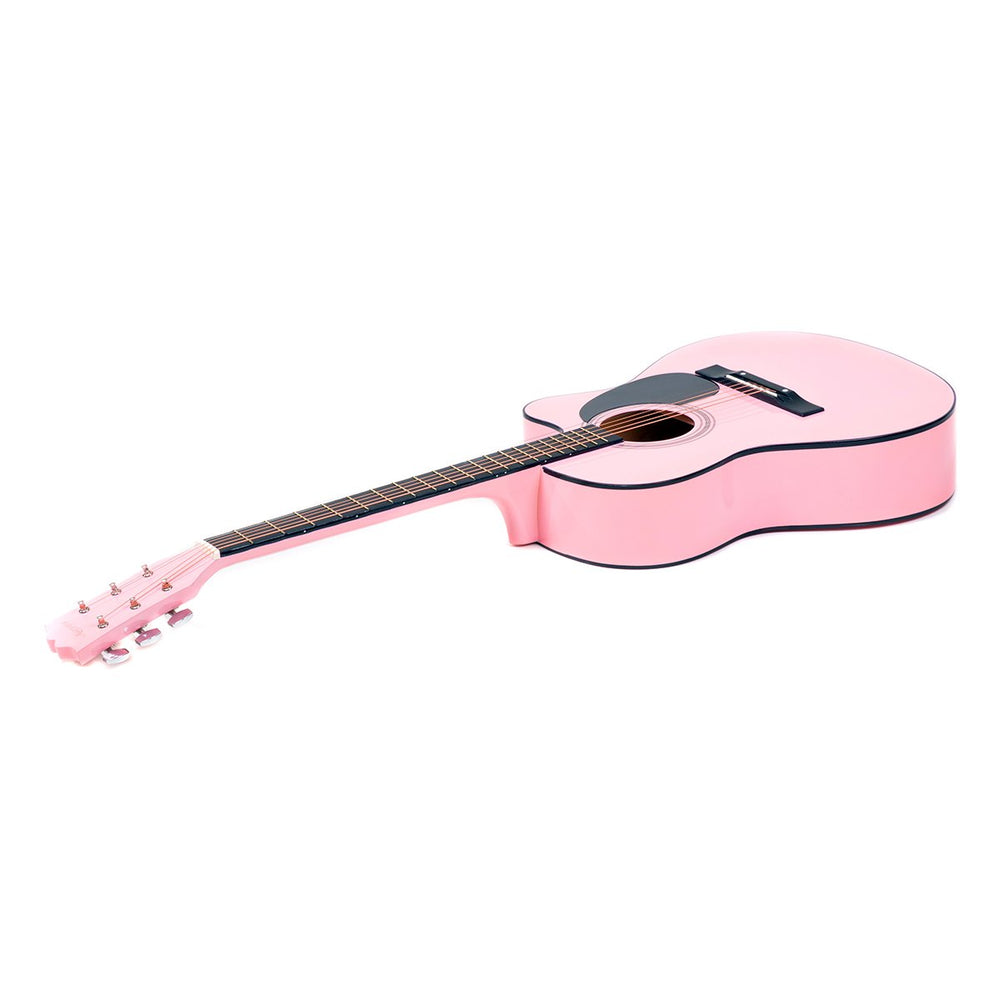 Karrera 40in Acoustic Guitar - Pink