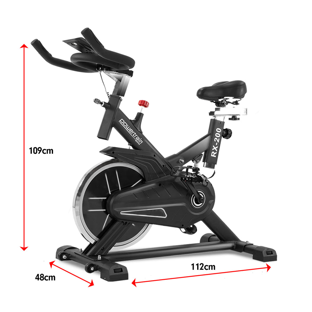 Powertrain RX-200 Exercise Spin Bike - Black