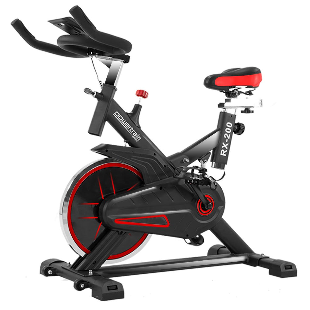 Powertrain RX-200 Exercise Spin Bike - Red