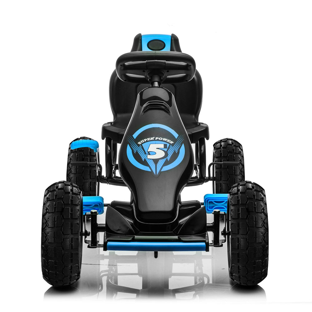 Kahuna Kids Ride On Pedal Powered G18 Go Kart - Blue