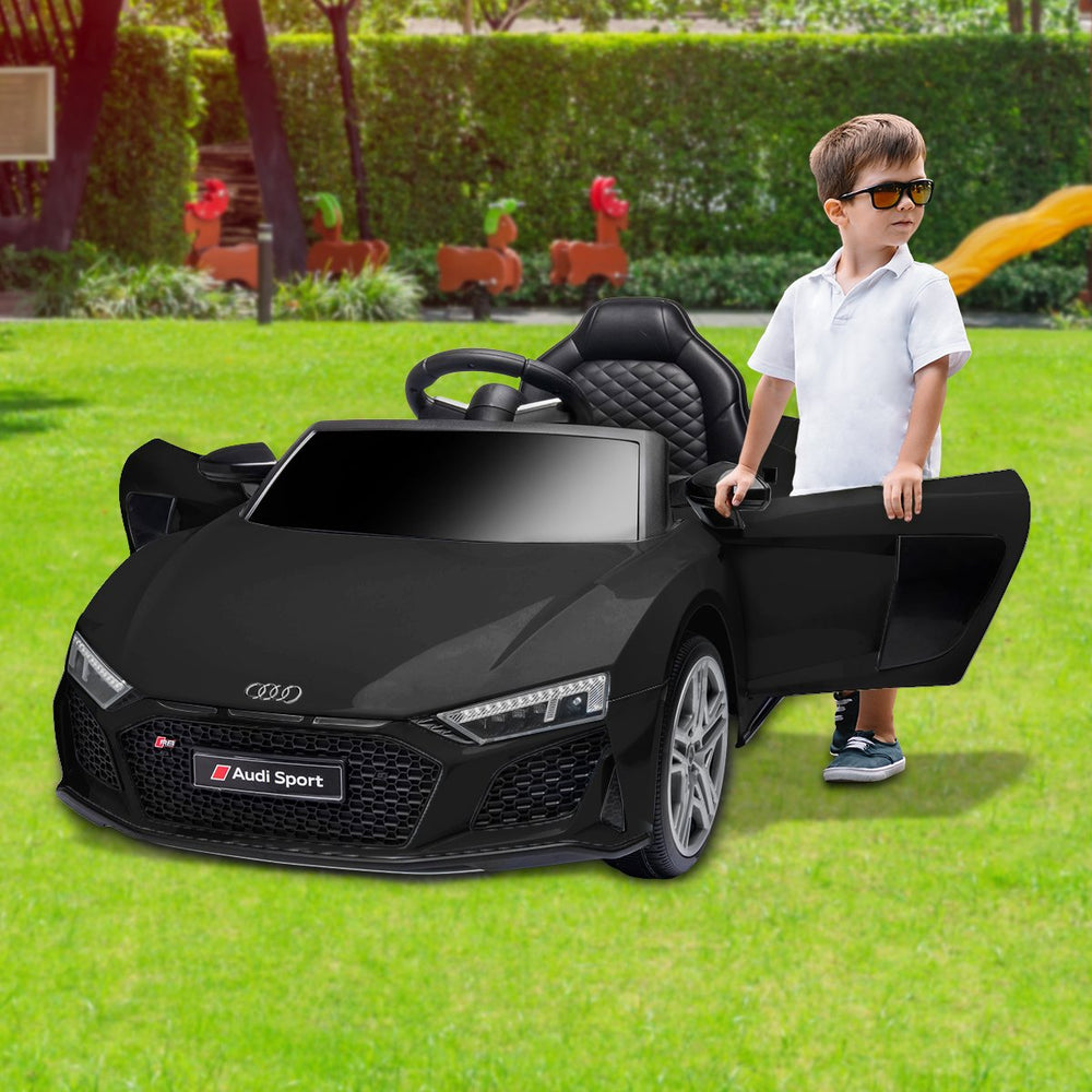 Audi Sport Licensed Kids Electric Ride On Car Remote Control Black